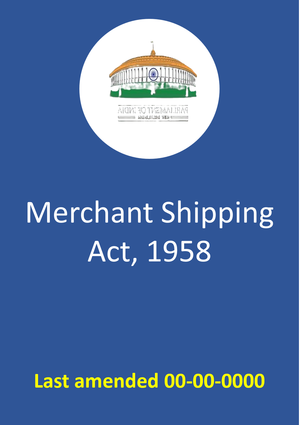 Merchant Shipping Act, 1958